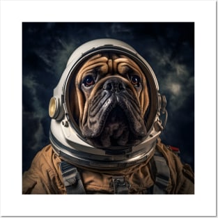 Astro Dog - Mastiff Posters and Art